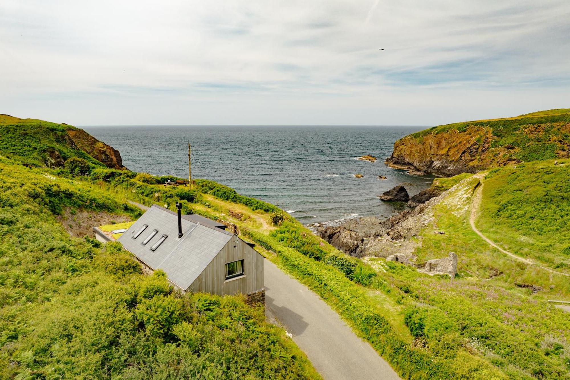 Cliff-Top Cottage On Coast Path W/Panoramic Views Trevine Kültér fotó