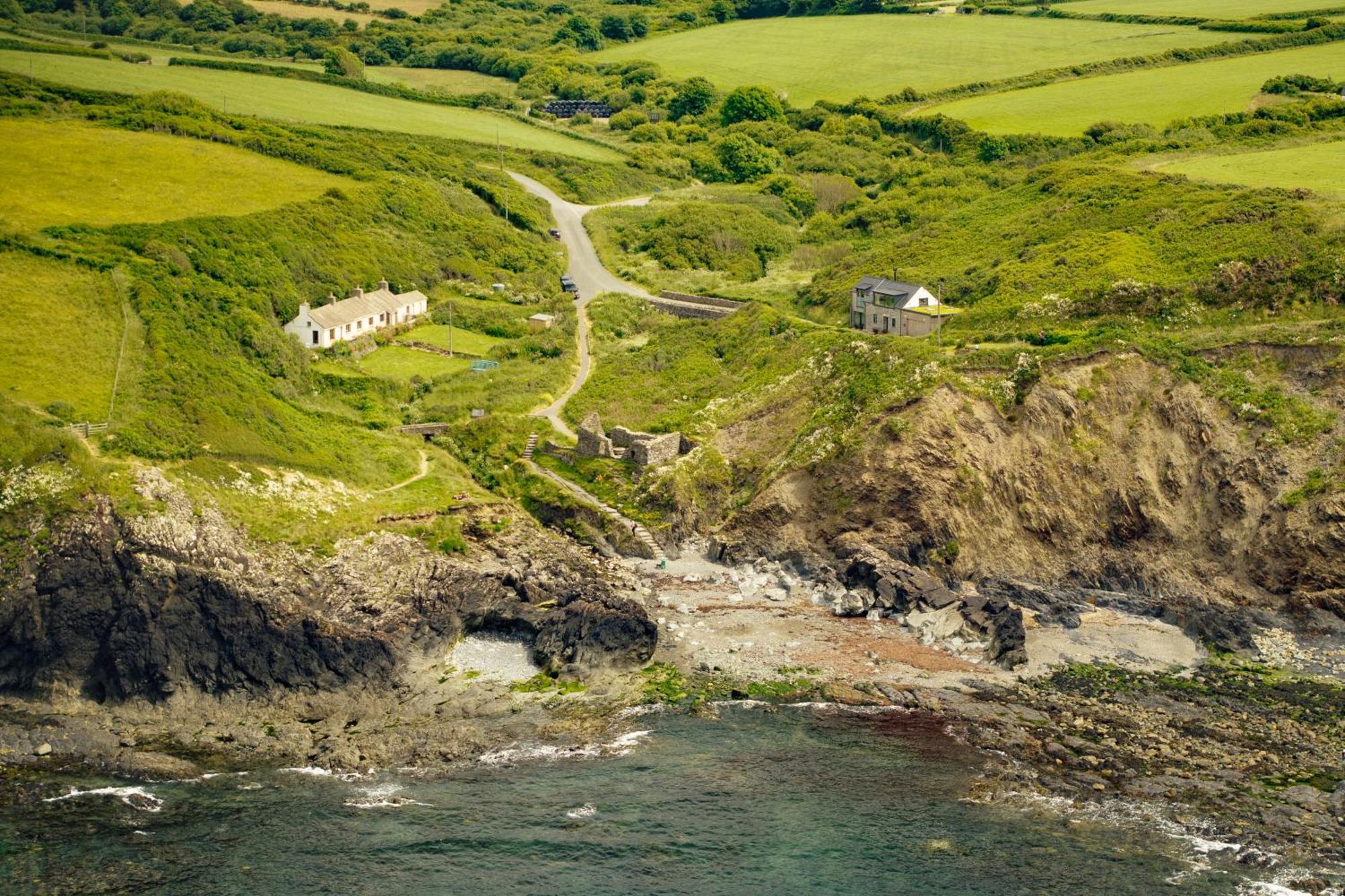 Cliff-Top Cottage On Coast Path W/Panoramic Views Trevine Kültér fotó