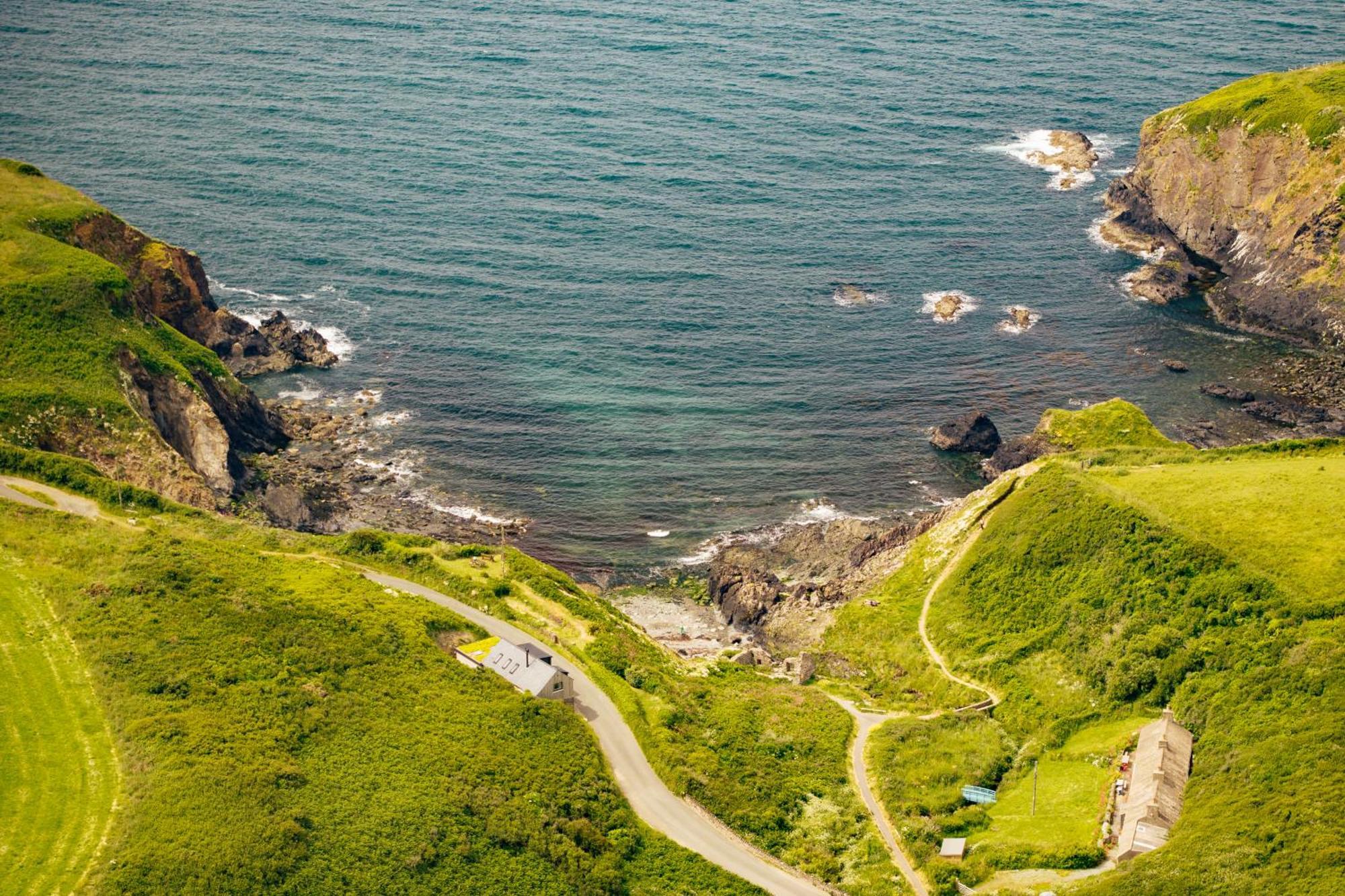 Cliff-Top Cottage On Coast Path W/Panoramic Views Trevine Kültér fotó